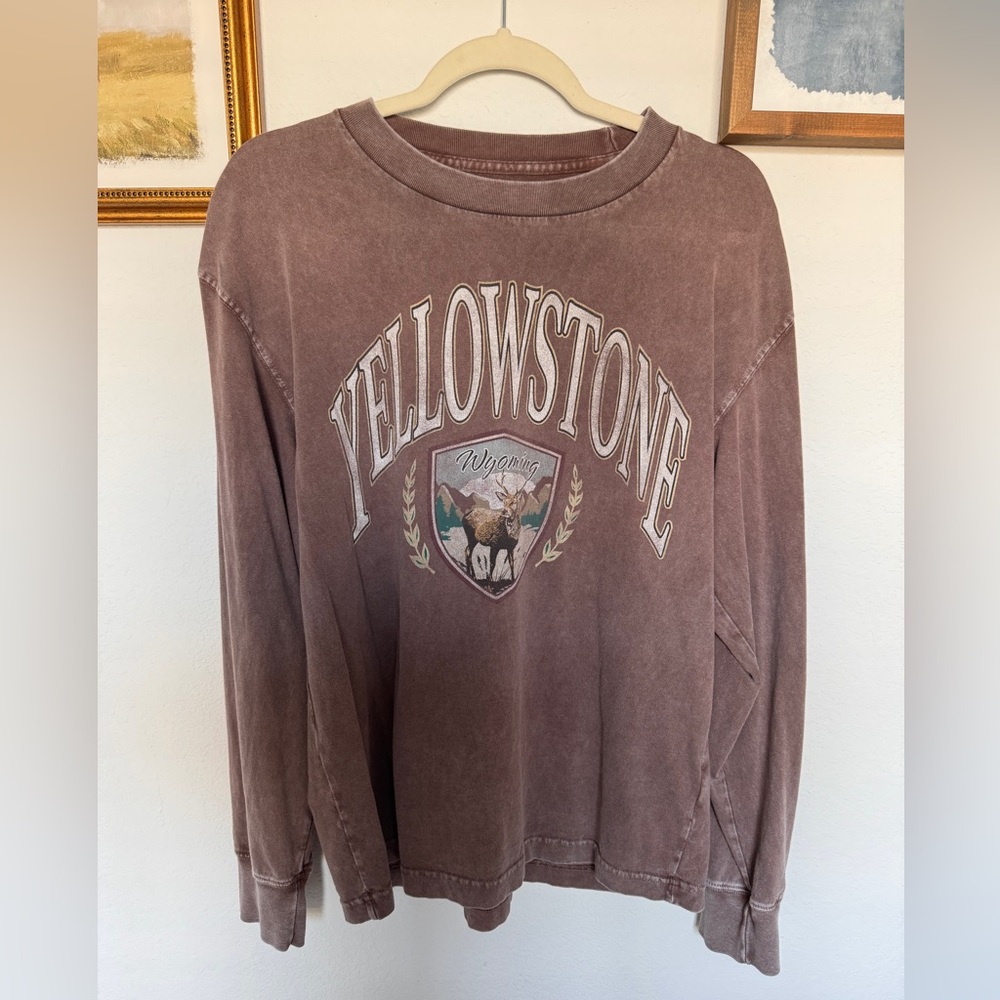 Abercrombie distressed tee